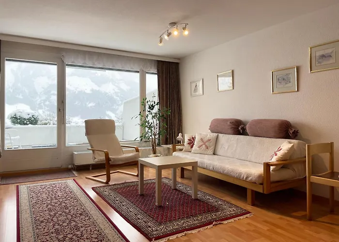 Apartment Retro Alpine - Terrace With Mountain View Leukerbad