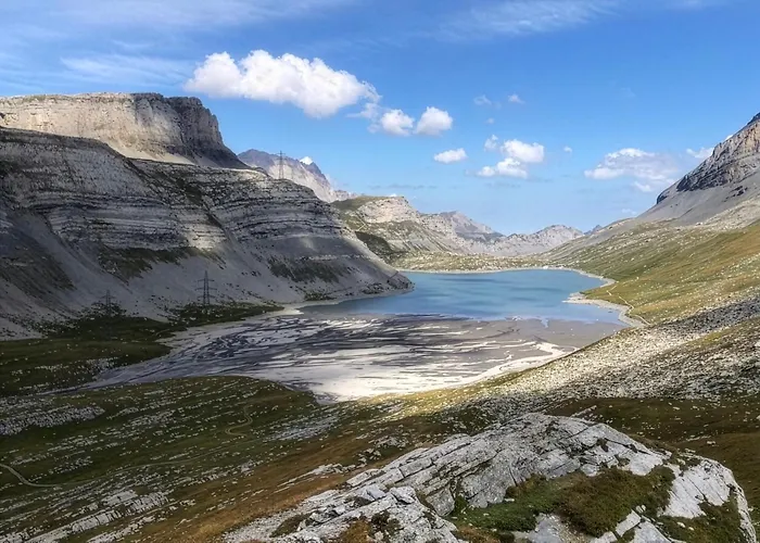 Retro Alpine - Terrace With Mountain View Leukerbad