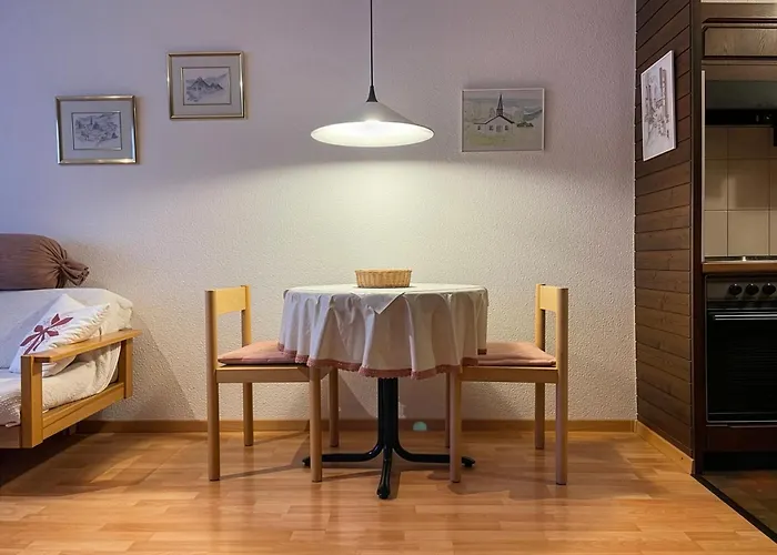 Retro Alpine - Terrace With Mountain View Apartman Leukerbad