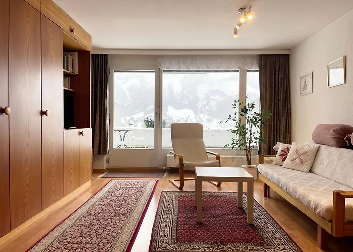 Retro Alpine - Terrace With Mountain View * Leukerbad